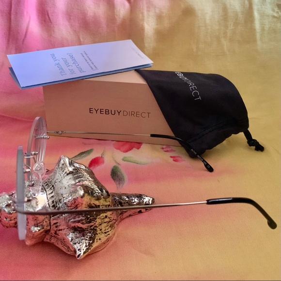 NWT EYEBUY Direct Altus Rimless Circle Frames - Picture 10 of 15